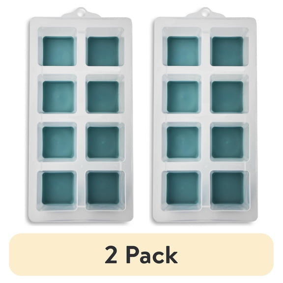(2 pack) Thyme & Table 2-Piece Jumbo Pop-Out Ice Tray Set