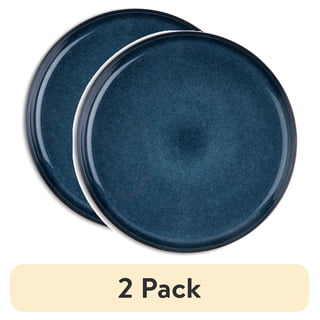 (2 pack) Thyme & Table Atlantic Blue Stoneware Dinner Plate