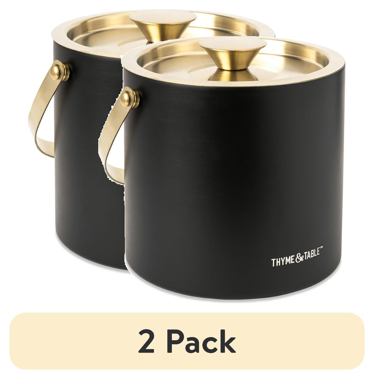 Free Shipping! Thyme & Table Stainless Steel Ice Bucket with