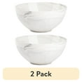 thumbnail image 1 of (2 pack) Thyme & Table Grey Marble Ceramic Bowl, 1 of 7