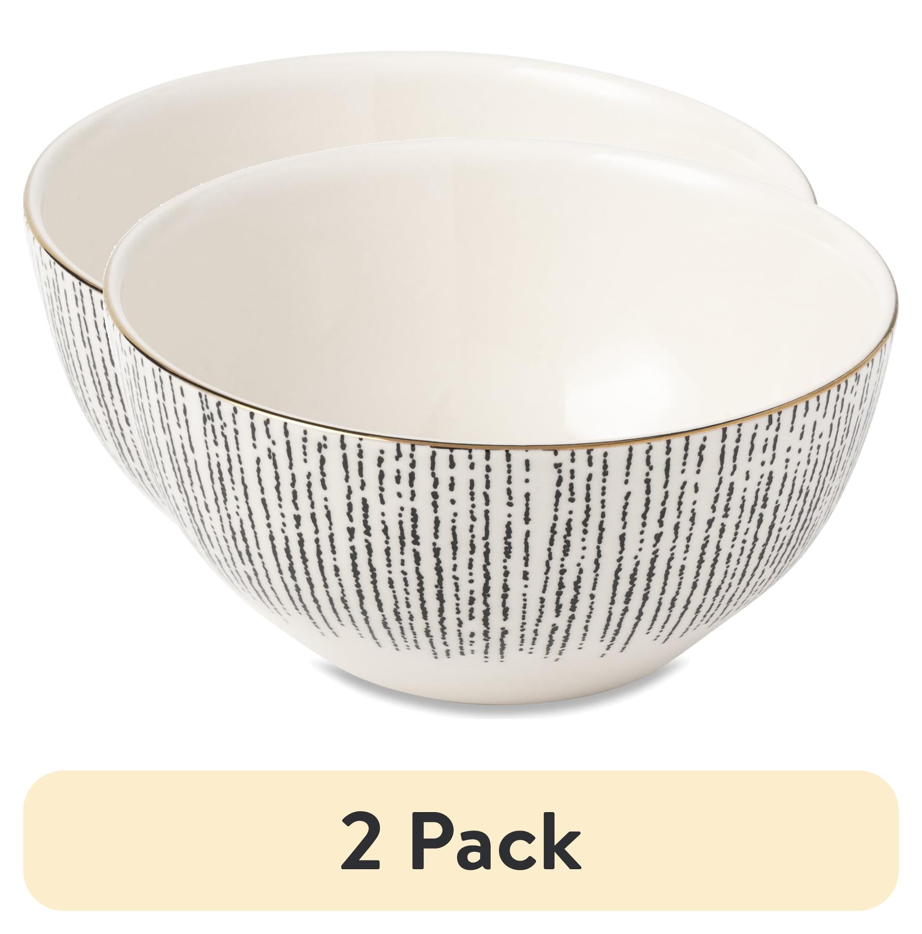 (2 pack) Thyme & Table Riley Ceramic Bowl