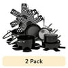 Finish: Black & Gunmetal, Multipack Quantity: 2