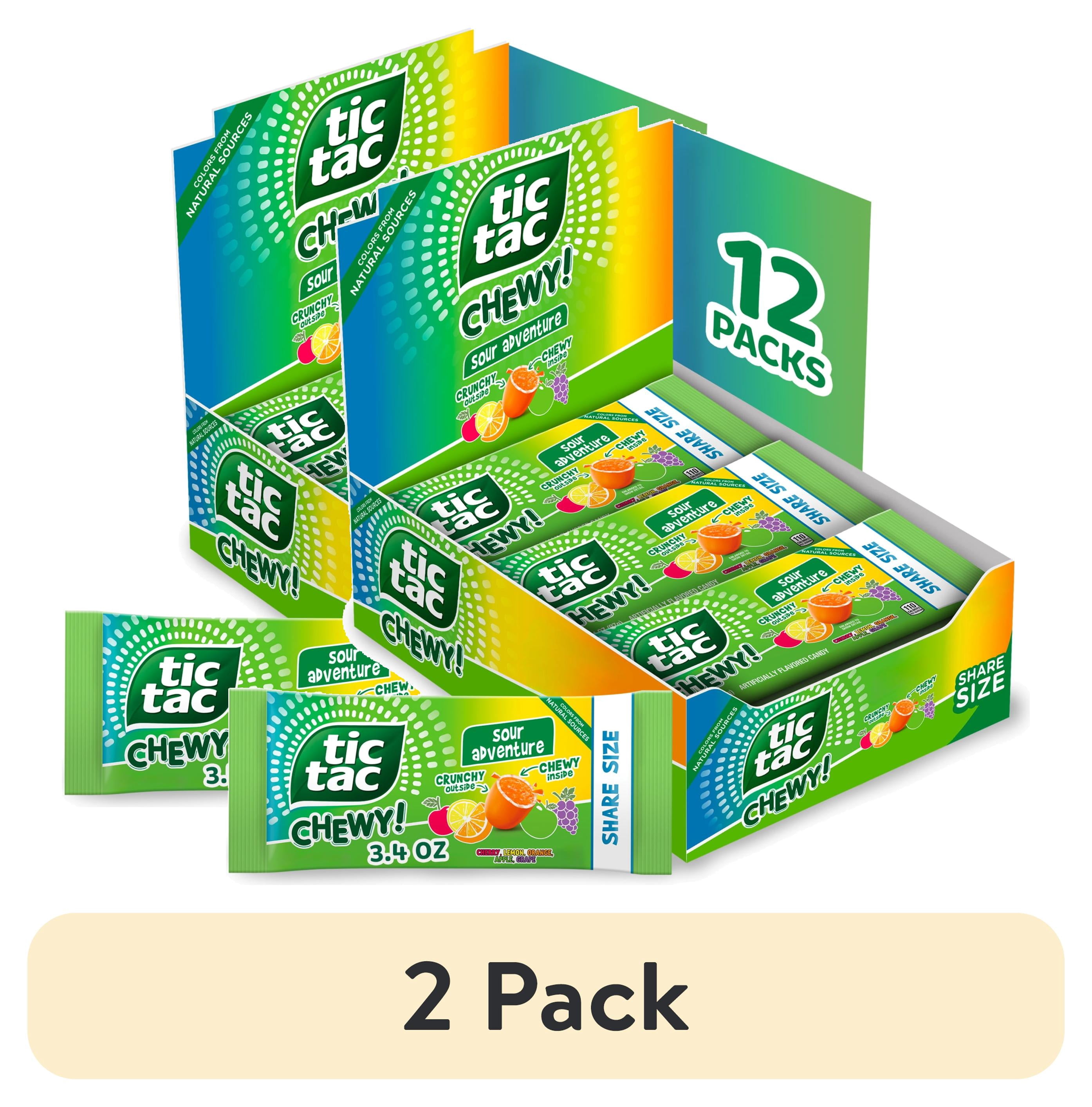 Tic Tac Citrus Adventure, On-the-Go Pocket-Sized Mints, Pocket
