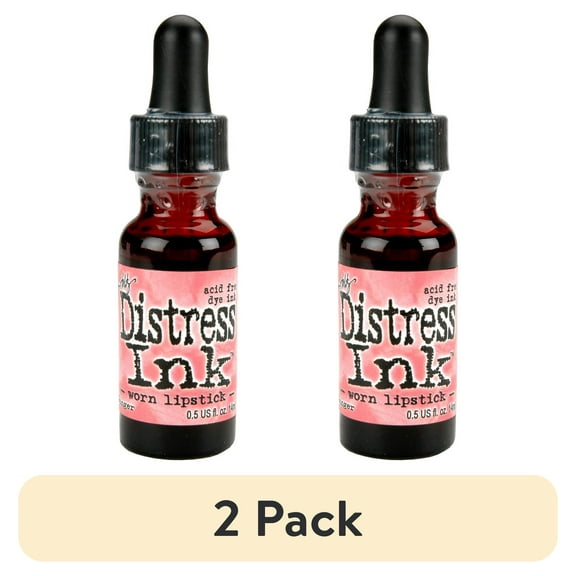 (2 pack) Tim Holtz Distress Pad Reinker-Worn Lipstick