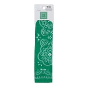 (2 pack) Time and Tru Women's Western Star Bandana, Kelly Green, One Size Fits Most