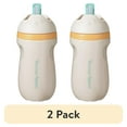 thumbnail image 1 of (2 pack) Tommee Tippee Insulated Toddler Sporty Straw Cup, 12m+, 9oz, Spill-Proof, Cream, 1 Pack, 1 of 8