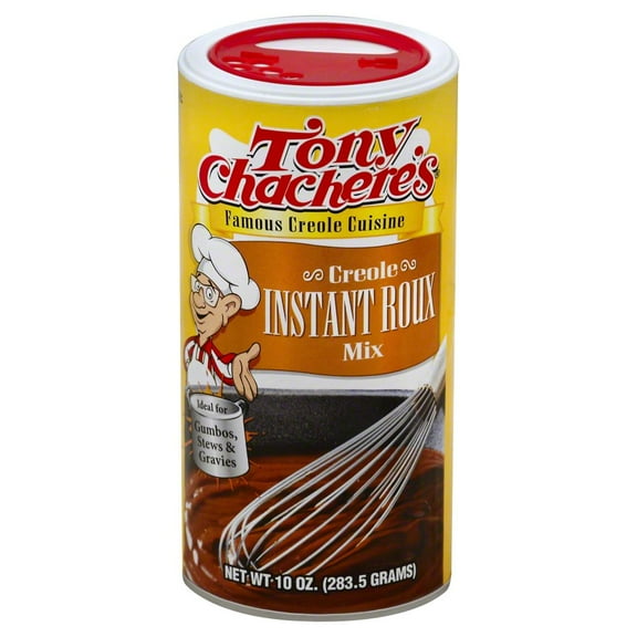 (2 pack) Tony Chachere’s, Roux, Cajun, Instant 10 oz, Shelf Stable, Nut Free, No MSG