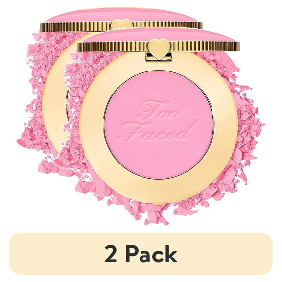 (2 pack) Too Faced Cloud Crush Blurring Blush - Velvety Second-Skin Powder Formula 0.17 OZ. / 5 g Candy Clouds
