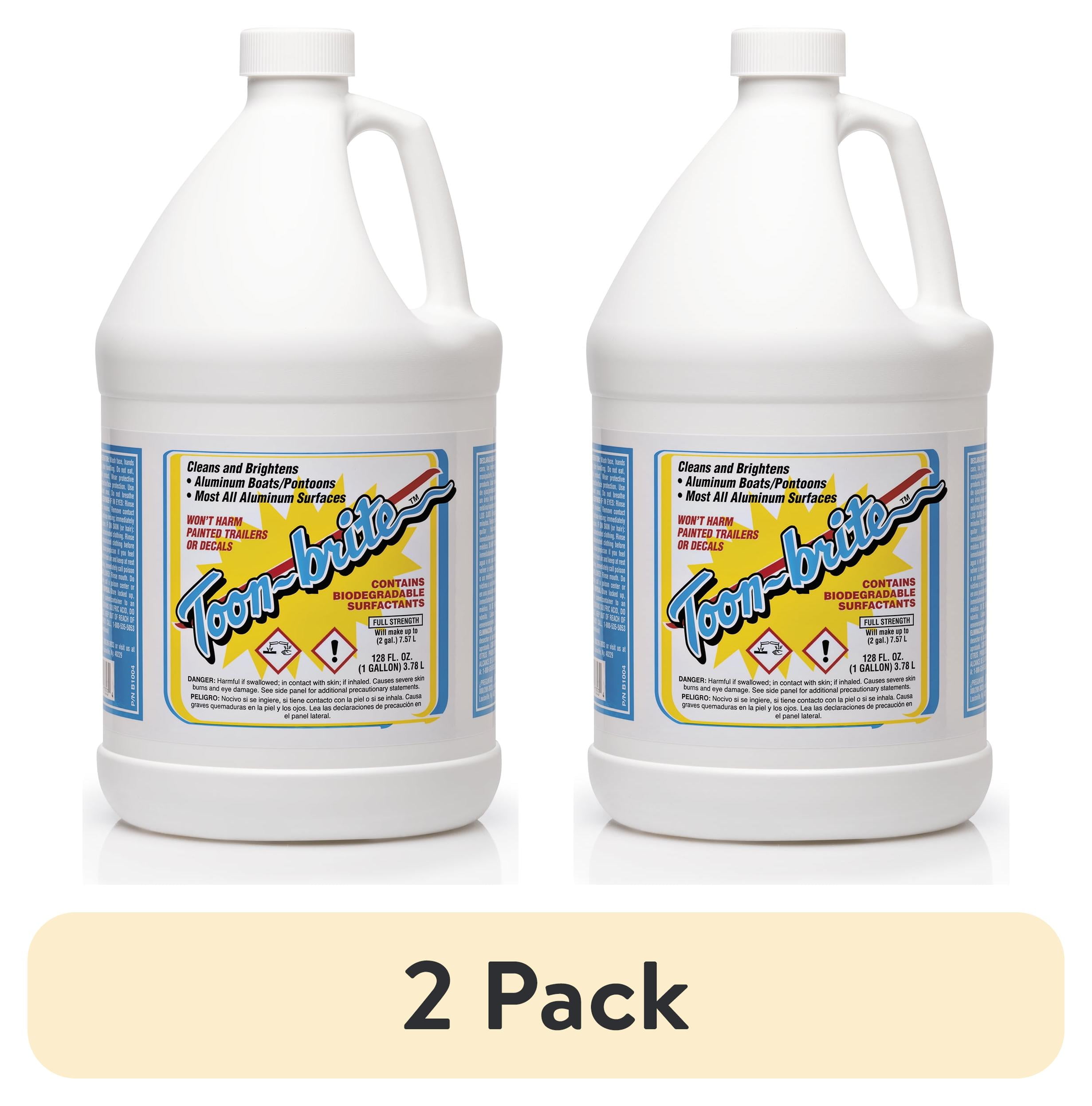(2 pack) Toon-Brite Aluminum Cleaner 1 Gallon