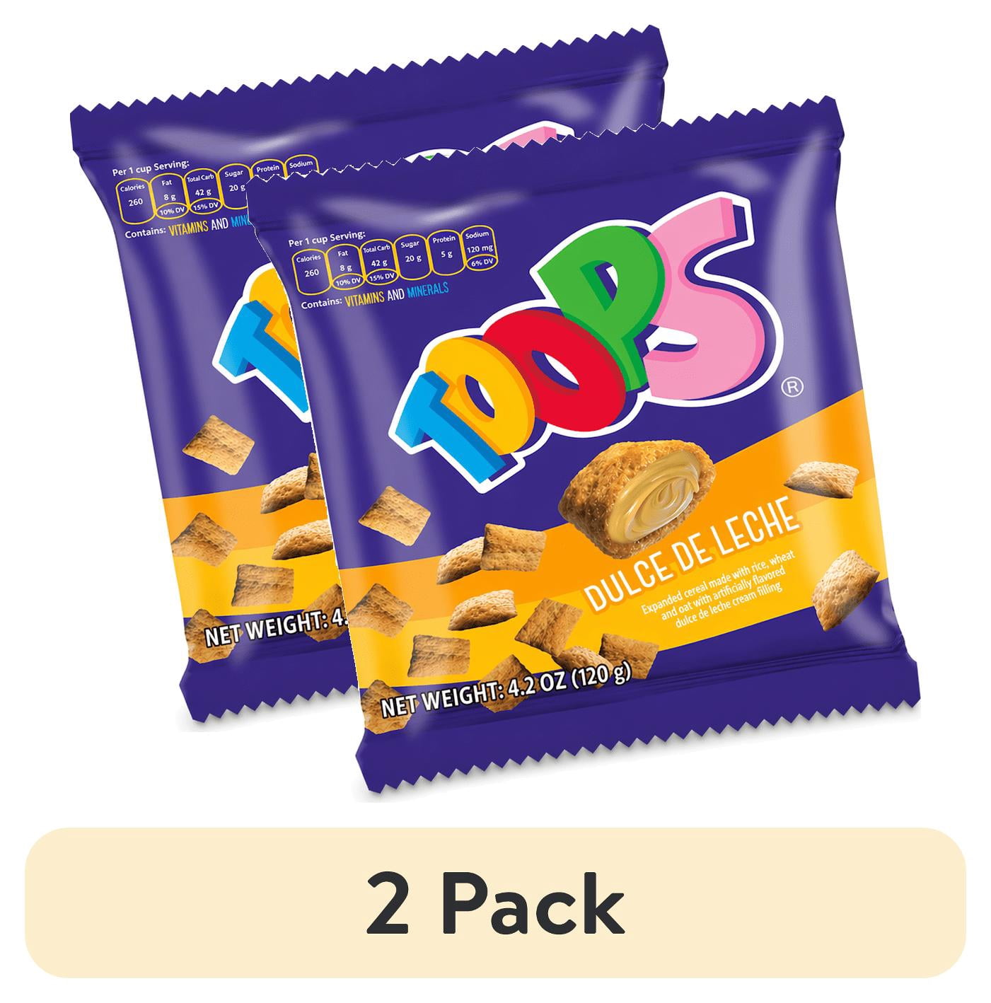Toops Tips (2 pack) Toops Dulce Leche Snack - Walmart.com