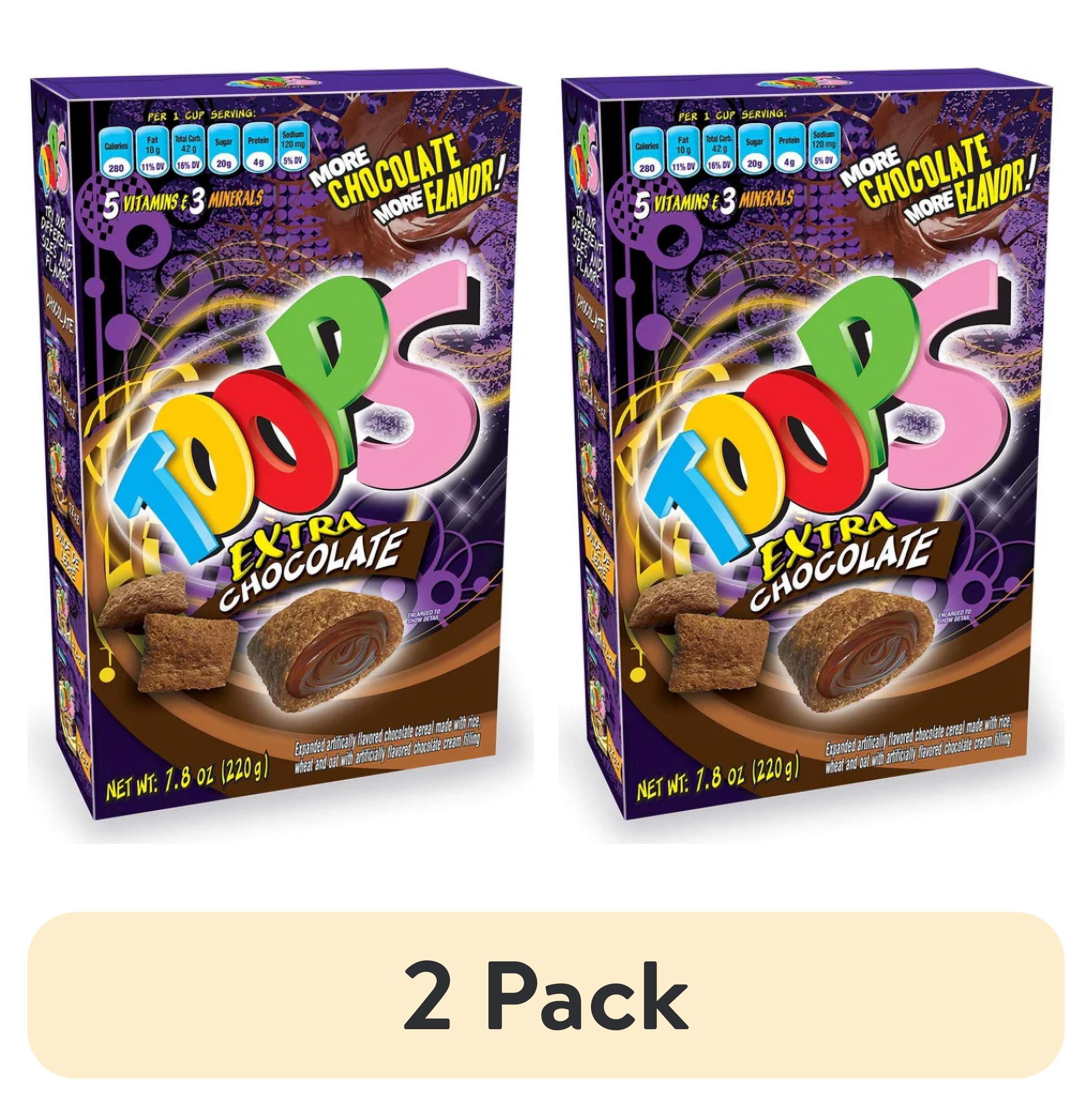(2 pack) Toops Extra Chocolate - Walmart.com