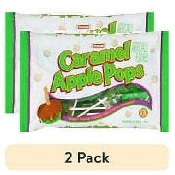 (2 pack) Tootsie Caramel Apple Pops Candies, 9.4 Oz.
