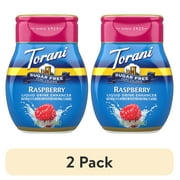 (2 pack) Torani Sugar Free Raspberry Liquid Drink Enhancer, 1.62 fl oz