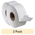 thumbnail image 1 of (2 pack) Tork Universal Jumbo Toilet Paper, Septic Safe, 2-Ply, White, 3.48" x 1,000 ft, 12/Carton -TRKTJ0922A, 1 of 5