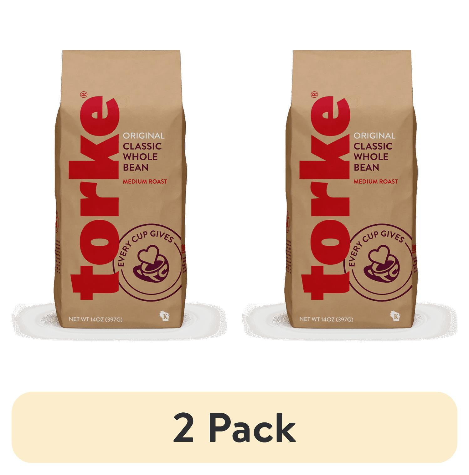 (2 pack) Torke Coffee Classic Whole Bean 14oz