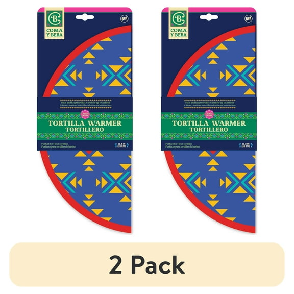 (2 pack) Tortilla Warmer