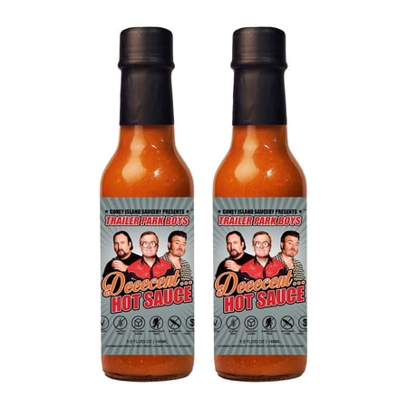 2 pack Trailer Park Boys - Deeecent Hot Sauce 5oz - USA