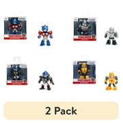 2 pack Transformers 2.5" Single Pack Die-Cast Metal FiguresOne Piece, Styles May Vary