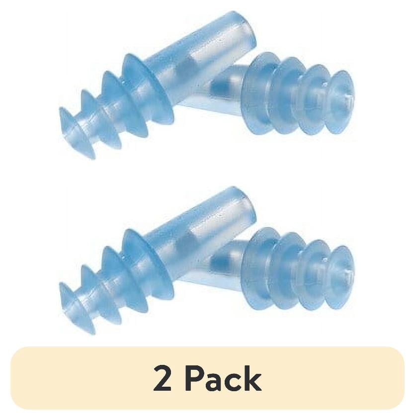 (2 pack) Travel Smart Adult Comfortable Earplugs for Ear Flight Pressure, Blue