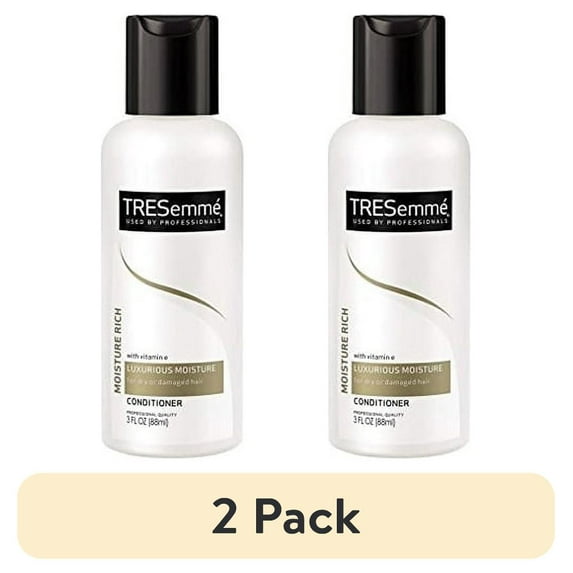 (2 pack) Tresemme Moisture Rich Luxurious Moisture hair Conditioner, 3 Oz