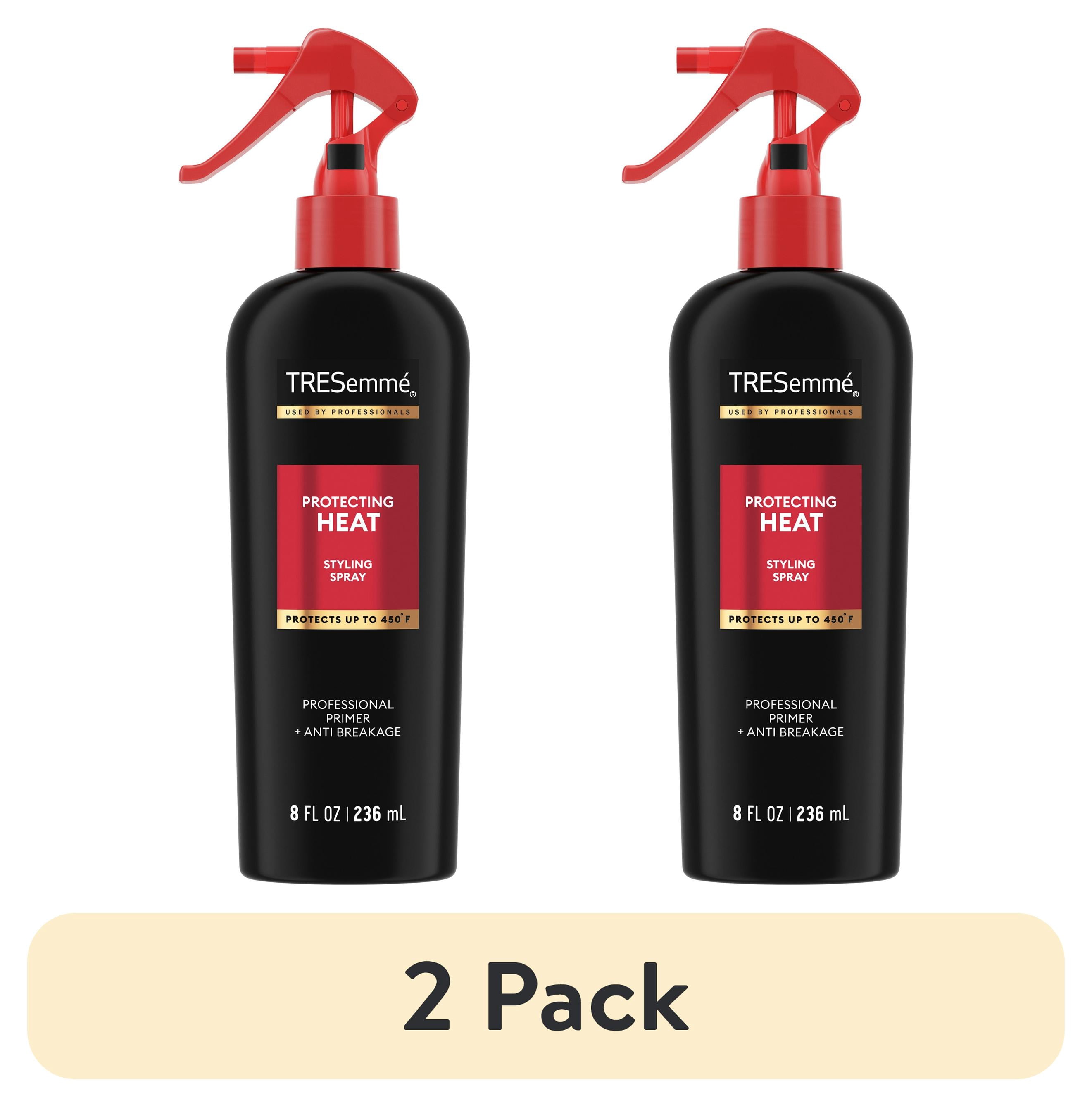 (2 pack) Tresemme Styling Spray for Controlling Frizz & Reducing Breakage Protecting Heat with Protection up to 450°, 8 Fl oz