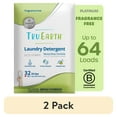 thumbnail image 1 of (2 pack) Tru Earth Platinum Laundry Detergent Sheets - Unscented / Fragrance-Free - Up to 64 Loads (32 Sheets) - Laundry Detergent Eco-Strips, 1 of 6