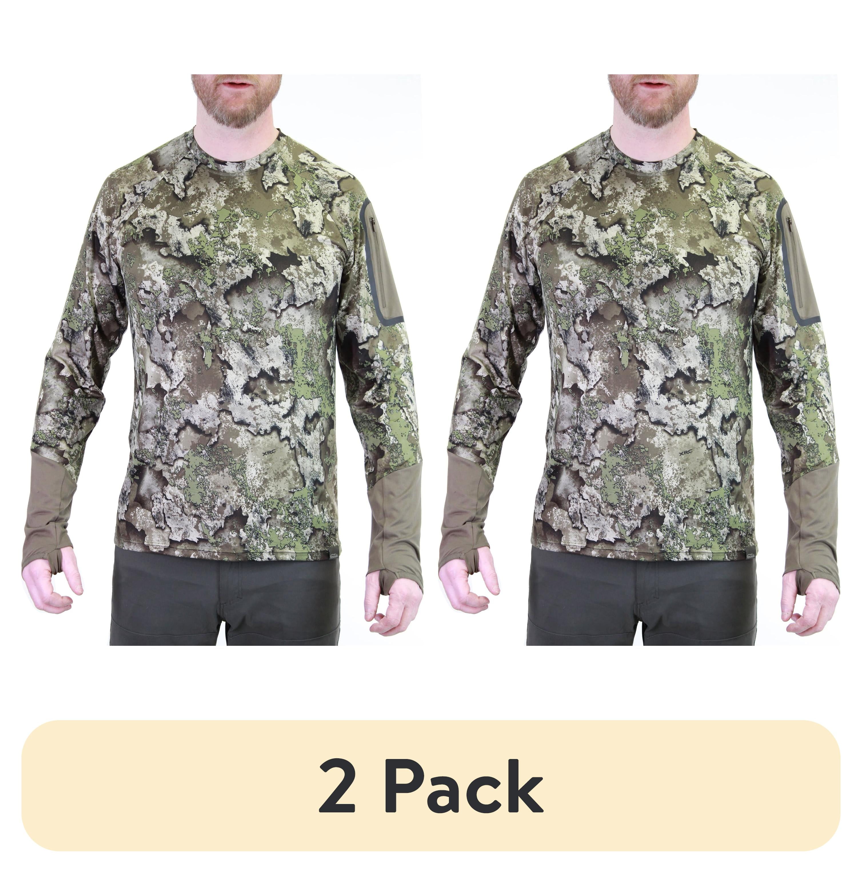 (2 pack) Tekari Men's Boldrun Long Sleeve Performance Hunting Shirt