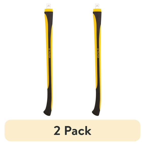 (2 pack) Truper 34 in. Fiberglass Maul Replacement Handle