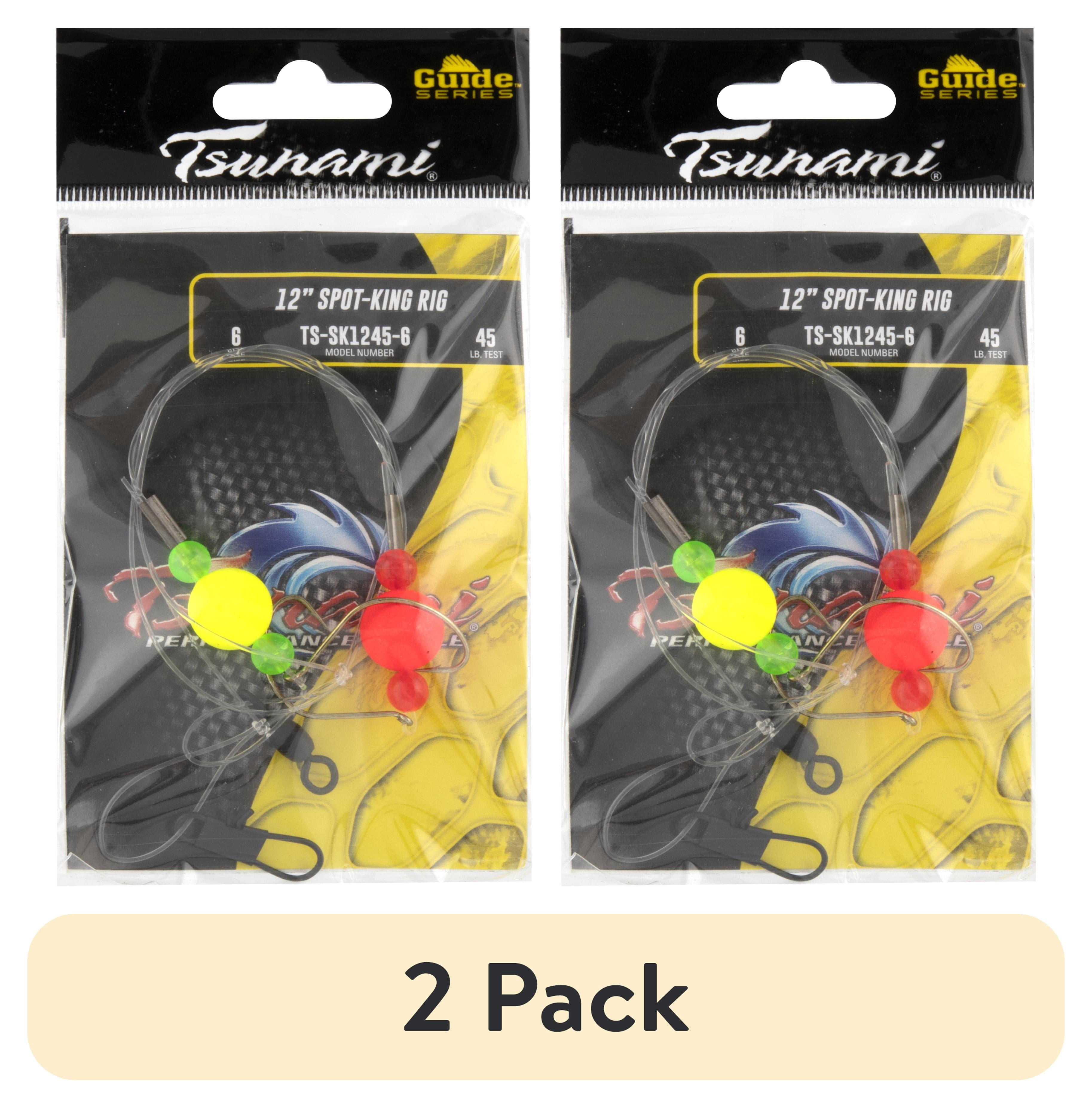 (2 pack) Tsunami Bronze Kahle Hook Fishing Rig 12'' – Size 12