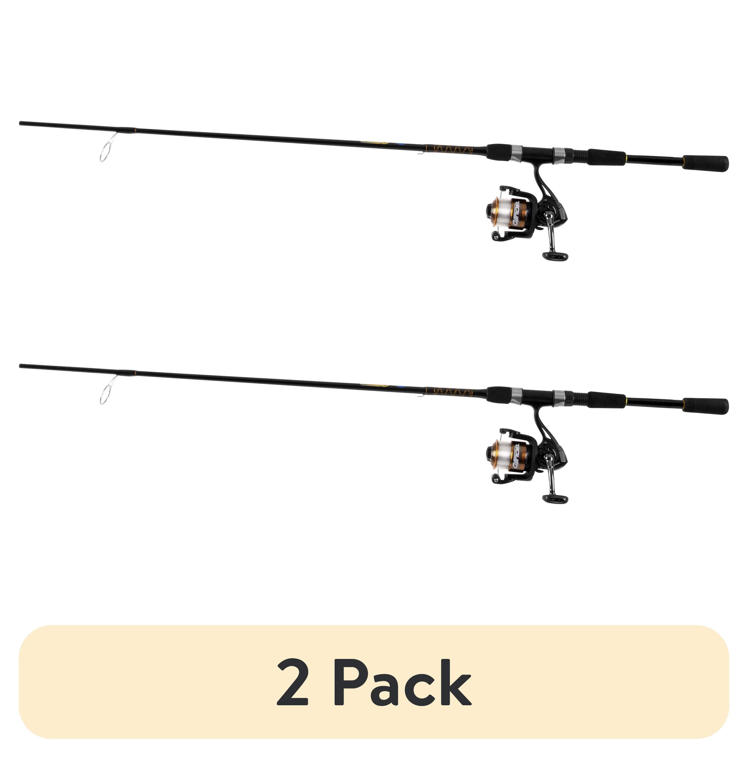 2 pack) Tsunami Citadel Spinning Fishing Rod and Reel Combo, 5