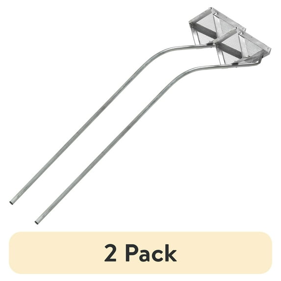 (2 pack) Tsunami Sand Flea Rake catches bait for fishing. Made with galvanized steel and aluminum. Age group is from kids to adults.
