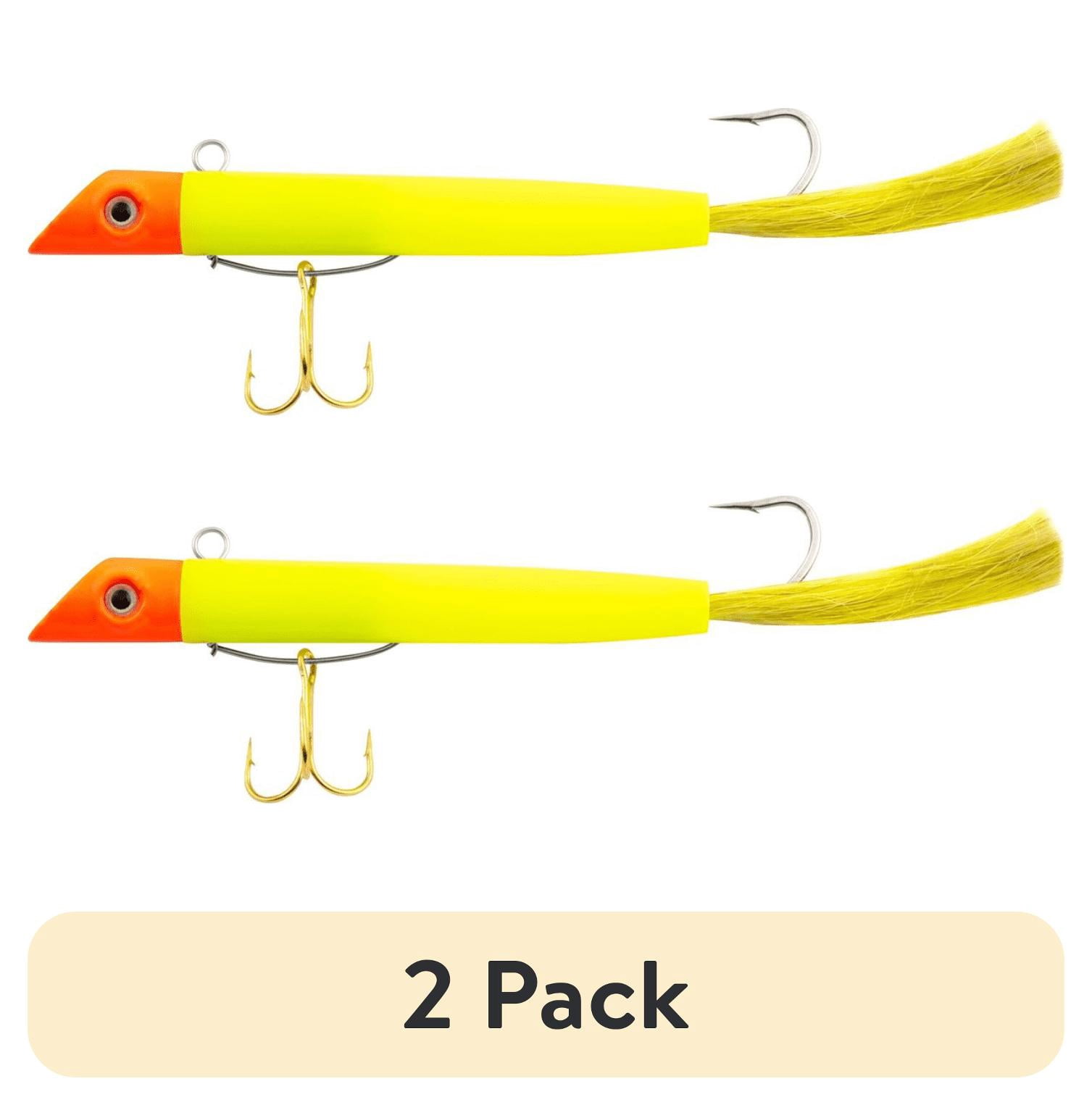 (2 pack) Tsunami Zig Jig Pro Fishing Lure - Red Head/Chartreuse, 1 oz.