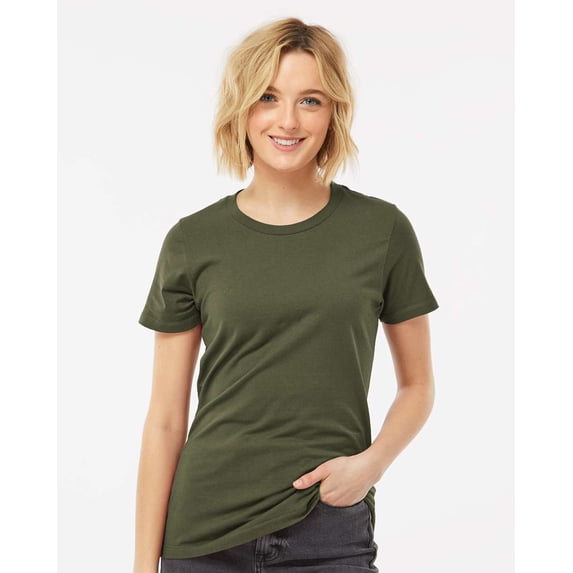 (2 pack) Tultex Women's Premium Cotton T-Shirt