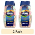 thumbnail interactive-video image 1 of (2 pack) Tums Ultra Strength Heartburn Relief Chewable Antacid Tablets, Fruit, 160 Count, 1 of 17