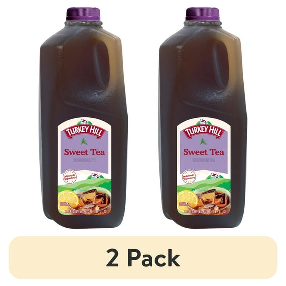 (2 pack) Turkey Hill Southern Brewed Style Sweet Tea 0.5 gal