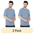 thumbnail image 1 of (2 pack) Turtle Bay New York Men's Regular-Fit Short-Sleeve Crew Neck T-Shirt With Chest Pocket, 1 of 6