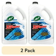 2 pack Turtle Wax 53870 Zip Wax Quick and Easy Car Wash and Wax, 100 oz