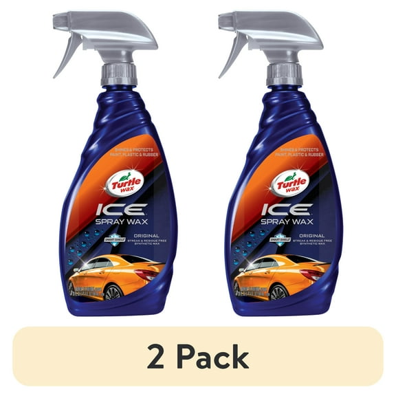 (2 pack) Turtle Wax Ice Premium Car Spray Wax Trigger, 20 oz