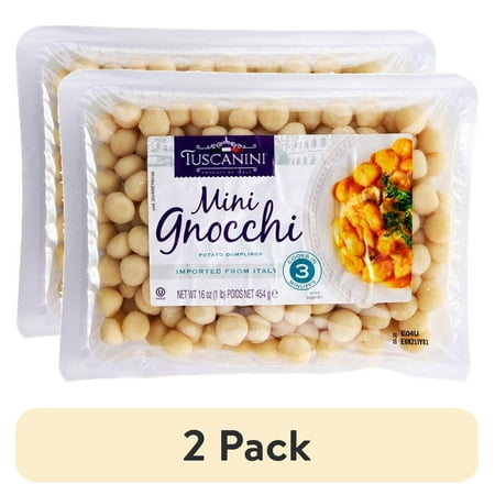 (2 pack) Tuscanini Mini Gnocchi, 16 oz
