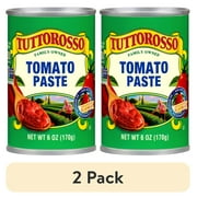 (2 pack) Tuttorosso Tomato Paste, 6 oz Can