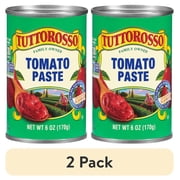 (2 pack) Tuttorosso Tomato Paste, 6 oz Can