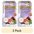 thumbnail image 1 of (2 pack) Twinings Adaptogens Calm+ Ashwagandha, Fig & Vanilla Herbal Tea Bags, Caffeine Free, 18 Count Box, 1 of 11