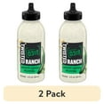 thumbnail image 1 of (2 pack) Twisted Ranch Cheddar Popped Jalapeno Sauce & Dressing, 13 fl oz Bottle, 1 of 9