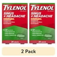 thumbnail image 1 of (2 pack) Tylenol Sinus + Headache Non-Drowsy Daytime Caplets, 24 Count, 1 of 32
