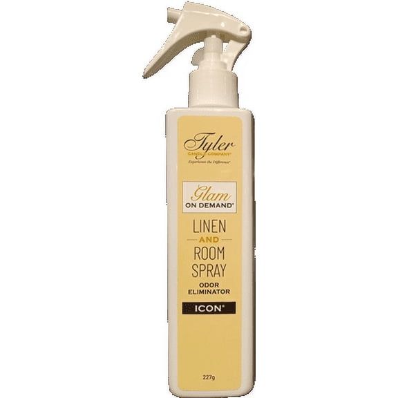 (2 pack) Tyler Candle Company Icon Linen and Room Spray – Luxury Scented Spray for Home and Fabrics – 8 oz (227g)
