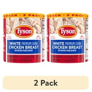 (2 pack) Tyson White Premium Chunk Chicken Breast, 12.5 oz Can (2 Pack)