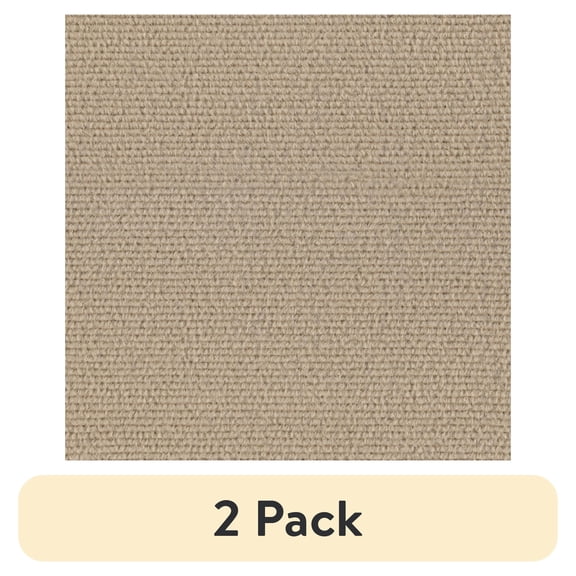 (2 pack) UMIGGEE Peel and Stick Carpet Tiles Khaki Self-Adhesive Square Soft Carpet Floor Tiles 11.8-in x 11.8-in (10pcs.) Carpet Easy Install DIY Floor Tiles for Kids Room Bedroom Dining Room (9.7 sqft/Box)