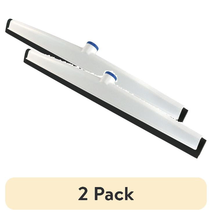 (2 pack) Unger 971370 Foam Rubber Floor Squeegee, 18