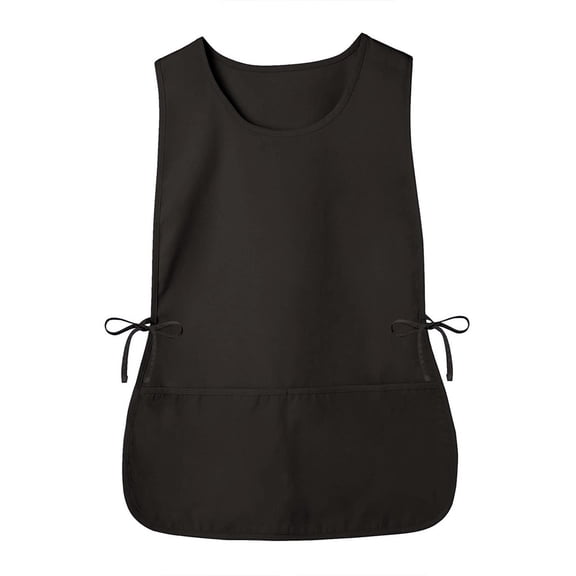 2 pack Unisex Apron, Apron with Side Ties and 2 Deep Pockets Unisex Apron for work kitchen Apron(black)