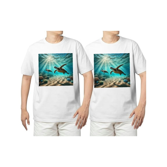 (2 pack) Unisex Ultra Cotton T-Shirt Running Gym Workout Short Sleeve Tee Shirts for Men women size S-5XL Classic Fit,